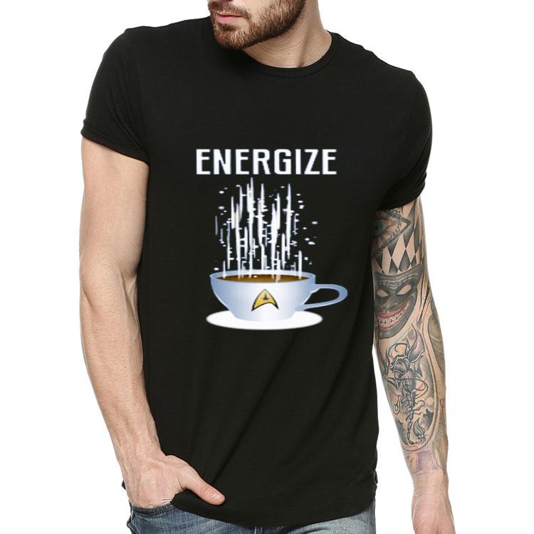 Energize Star Trek Coffee Shirt