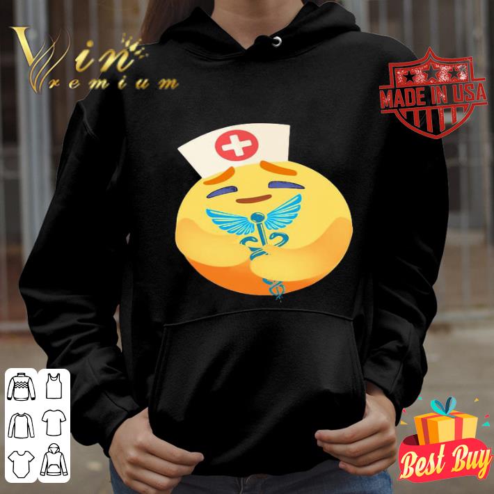 Facebook Care Emoji hug Caduceus symbol shirt