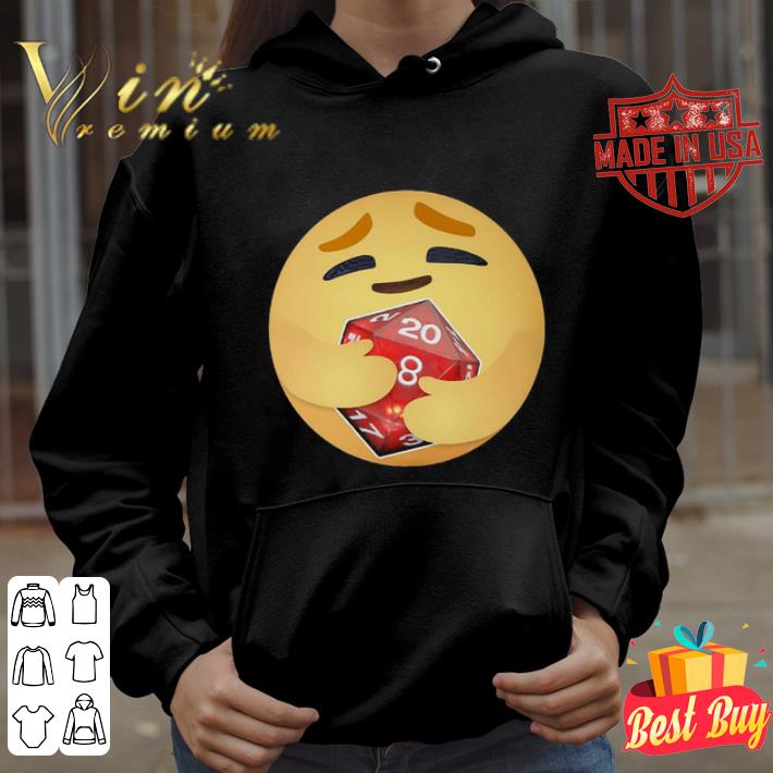 Facebook Care Emoji hug Dungeons & Dragons shirt