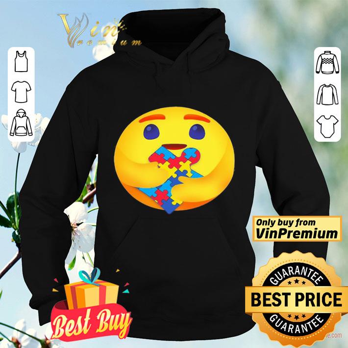 Facebook care emoji hug autism awareness shirt Facebook care emoji hug autism awareness shirt 4 - Facebook care emoji hug autism awareness shirt