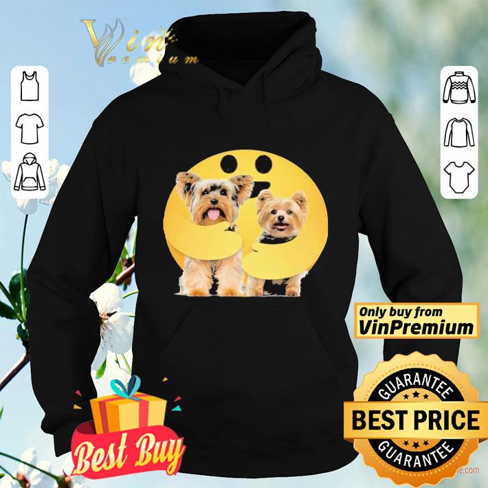 Facebook care emoji hug yorkie dog shirt 4 - Facebook care emoji hug yorkie dog shirt