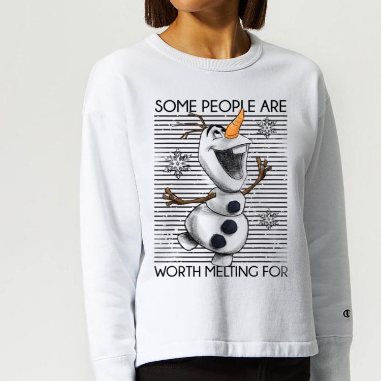 Frozen Olaf Some People Are Worth Melting For Shirt Frozen Olaf Some People Are Worth Melting For Shirt 4 - Frozen Olaf Some People Are Worth Melting For Shirt