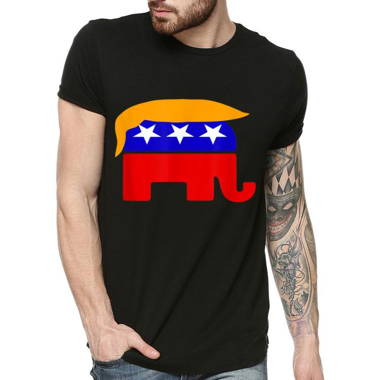 GOP President Donald Trump Republican Elephant Hair Gift Shirt 4 - GOP President Donald Trump Republican Elephant Hair Gift Shirt