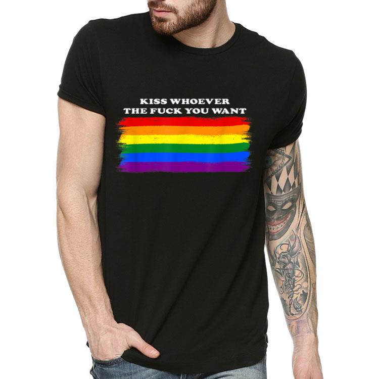 Gay Kiss Whoever You Want Pride Rainbow LGBT - Gay Pride CSD Shirt Gay Kiss Whoever You Want Pride Rainbow LGBT Gay Pride CSD Shirt 4 - Gay Kiss Whoever You Want Pride Rainbow LGBT - Gay Pride CSD Shirt