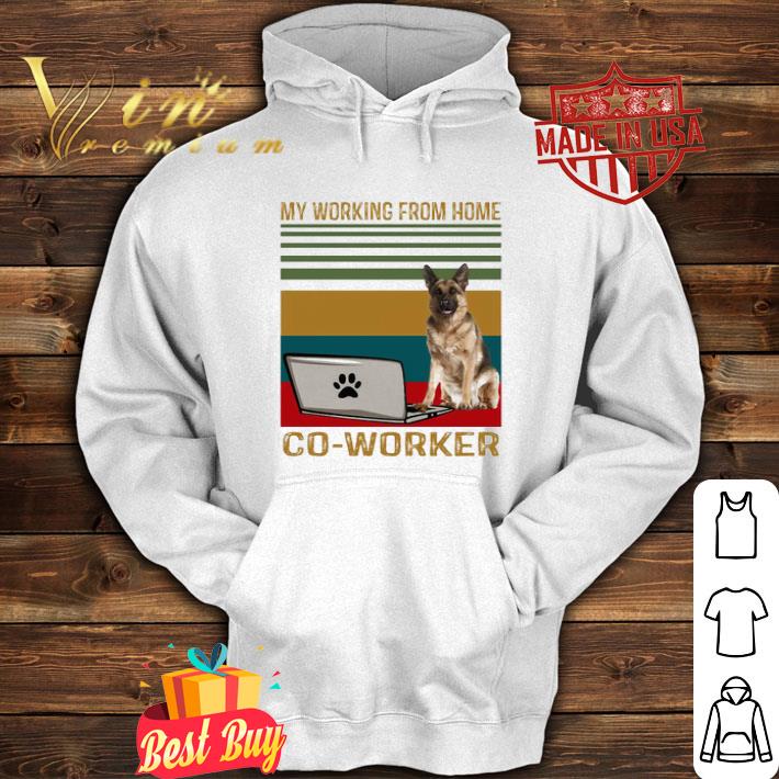 German Shepherd my working from home CO-Worker vintage shirt