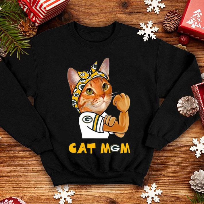 Green Bay Packers Cat Mom Mother's Day shirt 1 Green Bay Packers Cat Mom Mother's Day shirt