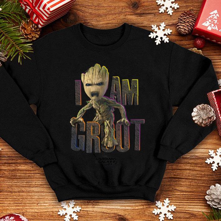 Guardians Vol 2 I AM GROOT Cute Angry Graphic Shirt 4 - Guardians Vol.2 I AM GROOT Cute Angry Graphic Shirt