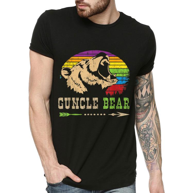 Guncle Bear Gay Uncle LGBT Pride Retro Vintage Gift Shirt 4 - Guncle Bear Gay Uncle LGBT Pride Retro Vintage Gift Shirt