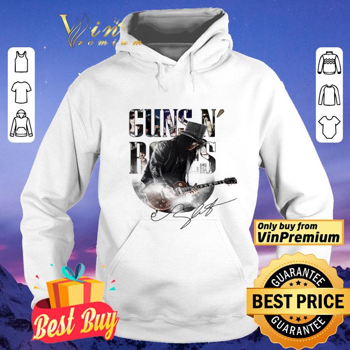 Guns N’ roses playing guitar signature shirt