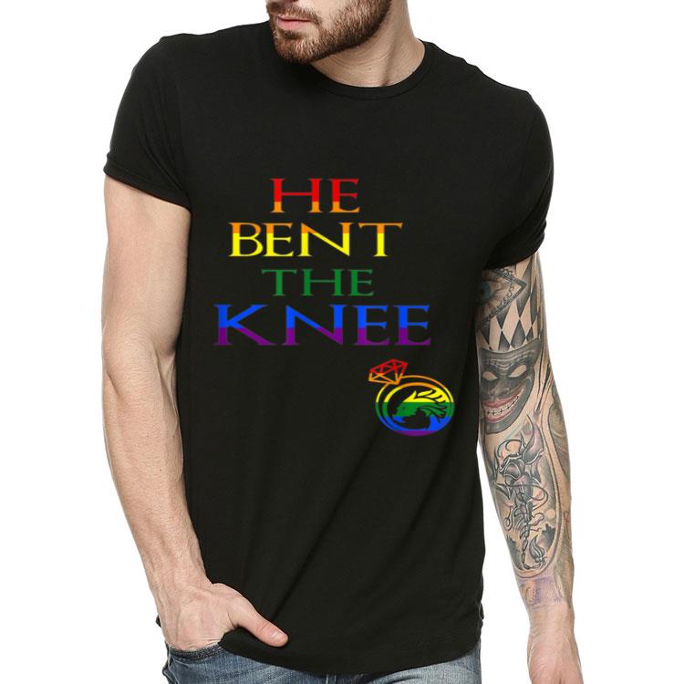 He Bent The Knee Gay and Lesbian LGBT Wedding Bachelor Party Shirt 8 He Bent The Knee Gay and Lesbian LGBT Wedding Bachelor Party Shirt