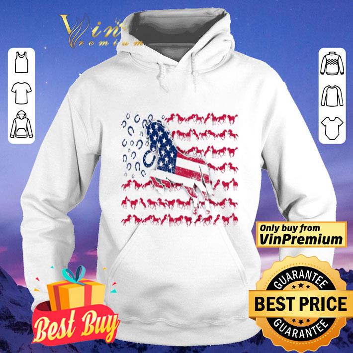 Horse Amrican Flag shirt
