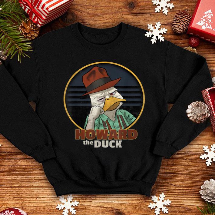 Howard The Duck Bummed Out Badge Graphic Shirt