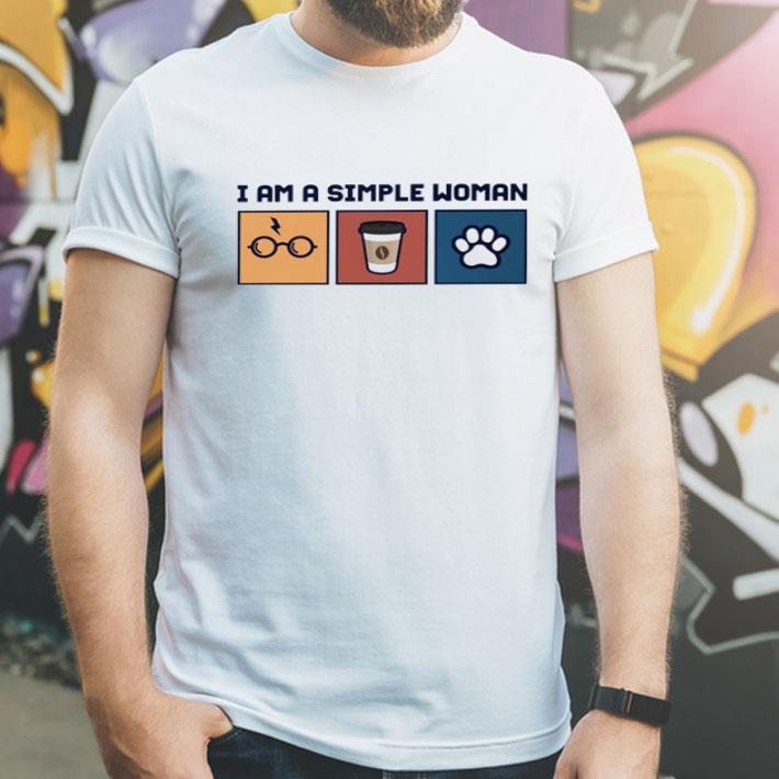 I Am A Simple Woman Harry Potter Coffee And Dog shirt 4 - I Am A Simple Woman Harry Potter Coffee And Dog shirt