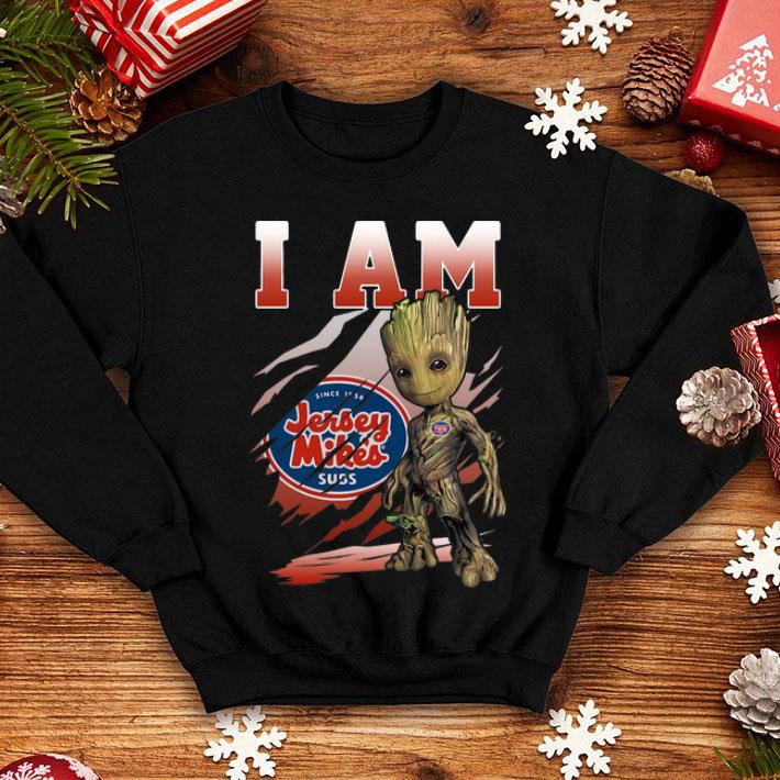 I Am Jersey Mike’s Subs Since 1956 Baby Groot shirt 1 I Am Jersey Mike’s Subs Since 1956 Baby Groot shirt