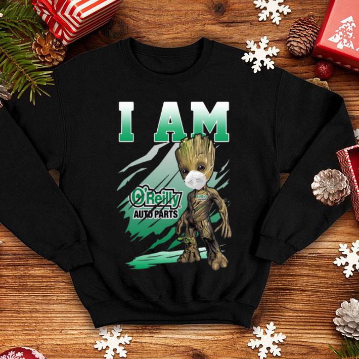 I Am O’reilly Auto Parts Baby Groot Face Mask shirt 1 I Am O’reilly Auto Parts Baby Groot Face Mask shirt
