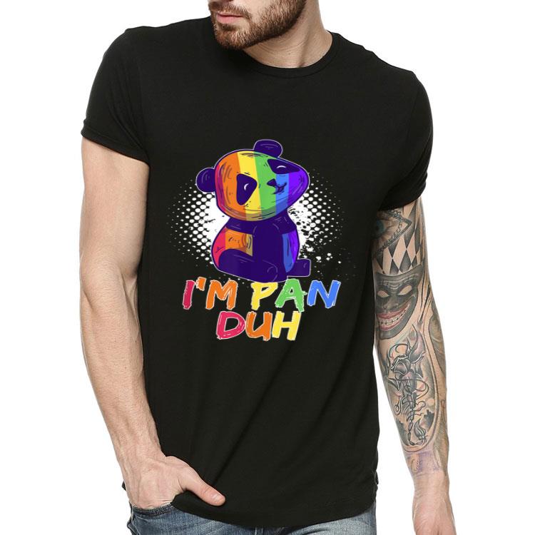 I m Pan Duh Pansexual Bisexual LGBT Pride Flag Gift Shirt 4 - I'm Pan Duh Pansexual Bisexual LGBT Pride Flag Gift Shirt
