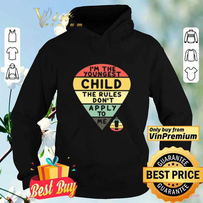 I’m The Youngest Child The Rules Don’t Apply To My guitar pick vintage shirt I m The Youngest Child The Rules Don t Apply To My guitar pick vintage shirt 4 - I’m The Youngest Child The Rules Don’t Apply To My guitar pick vintage shirt