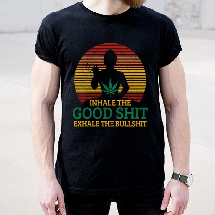 Inhale The Good Shit Exhale Bullshit Buddha Cannabis Weed Shirt 4 - Inhale The Good Shit Exhale Bullshit Buddha Cannabis Weed Shirt