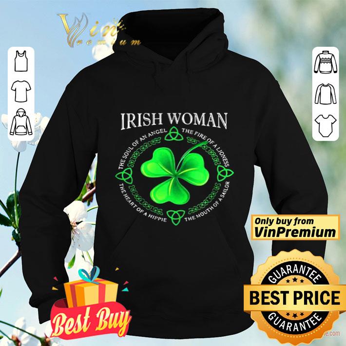 Irish Woman The Soul Of An Angel The Fire Of A Lioness shirt 4 - Irish Woman The Soul Of An Angel The Fire Of A Lioness shirt