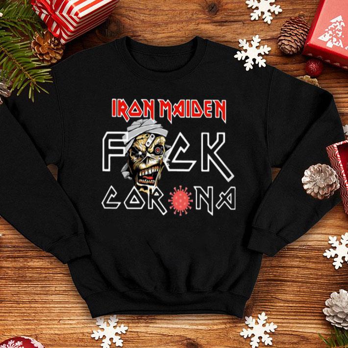 Iron Maiden Fuck Corona Covid 19 shirt 4 - Iron Maiden Fuck Corona Covid-19 shirt