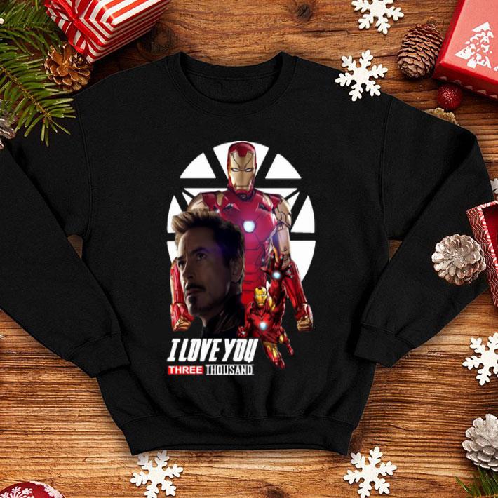 Iron Man Dad I Love You Three Thousand Father's Day shirt