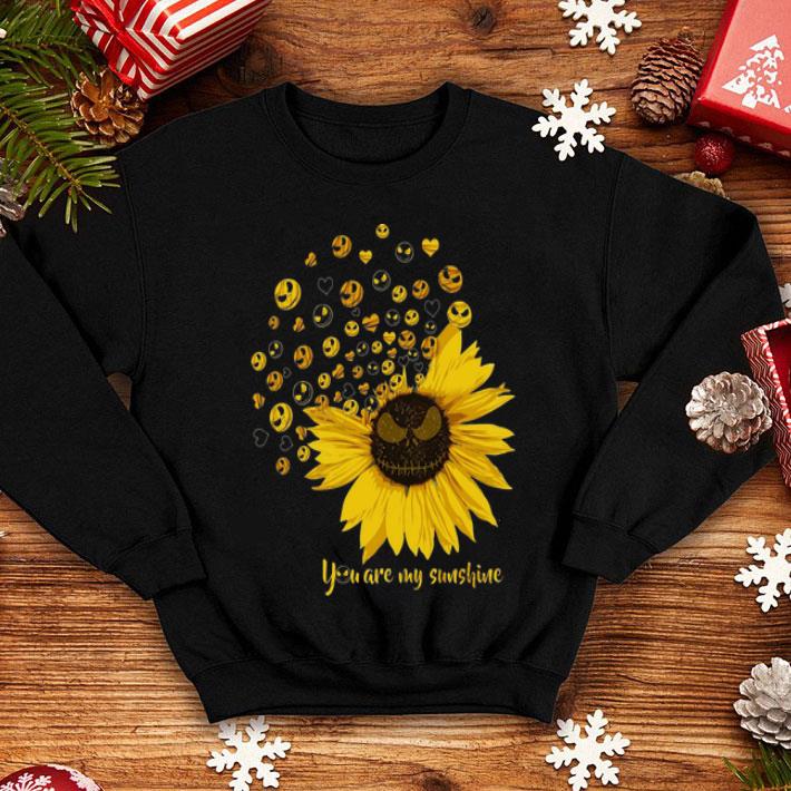 Jack Skellington You Are My Sunshine Sunflower shirt