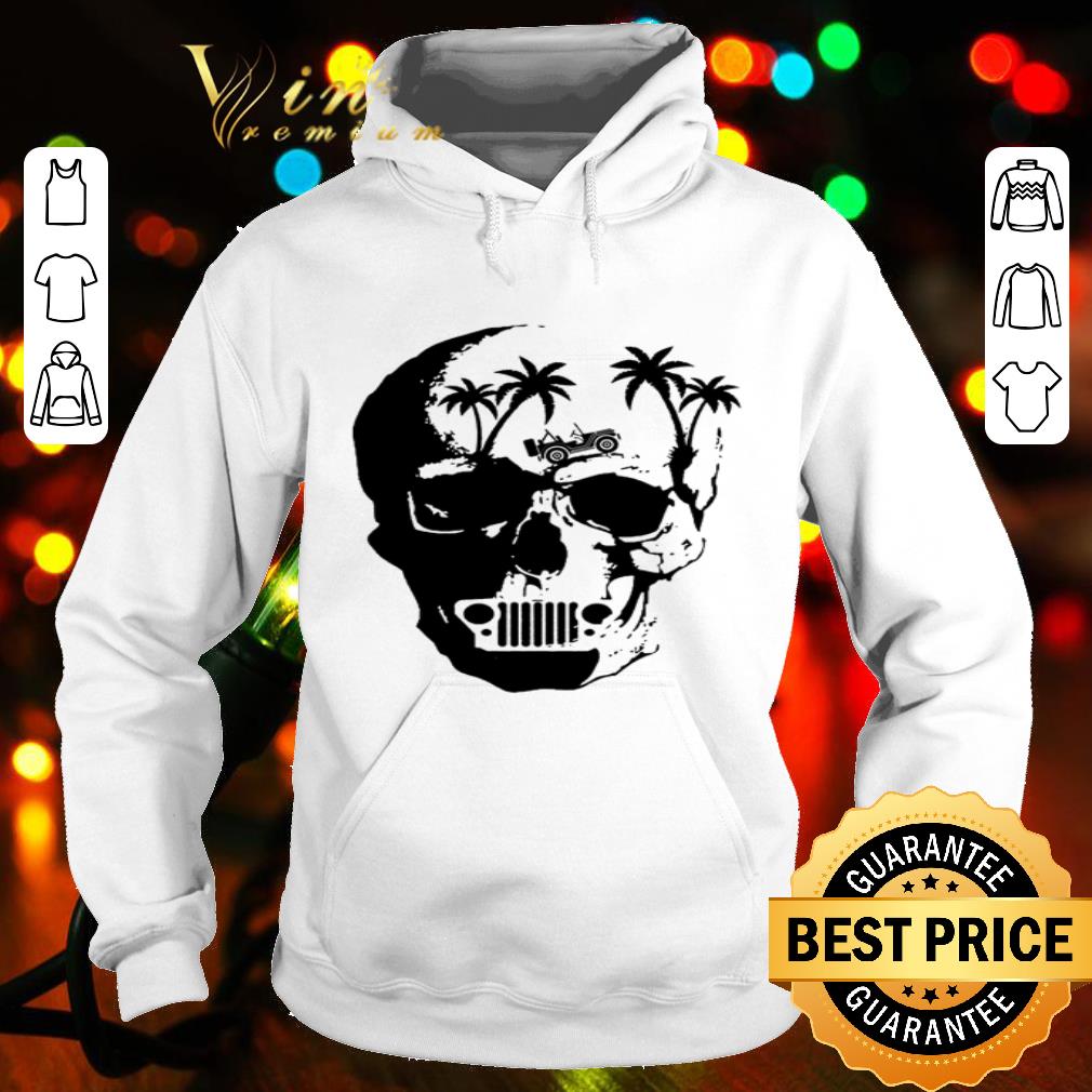 Jeep skull palm tree shirt