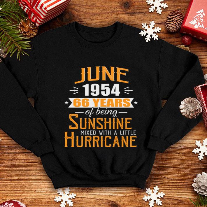 June 1954, 66 Years Anniversary Shirt June 1954 66 Years Anniversary Shirt 4 - June 1954, 66 Years Anniversary Shirt