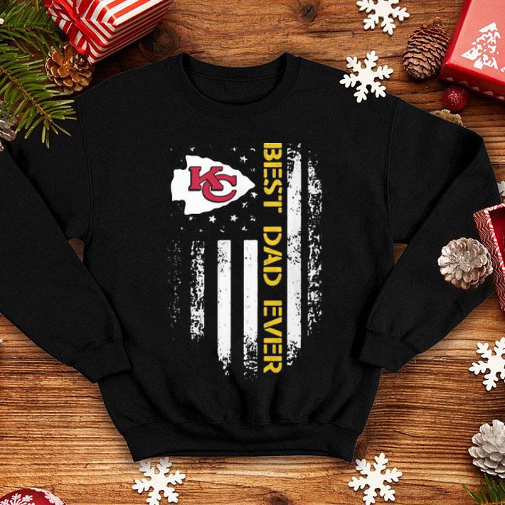 Kansas City Chiefs Best Dad Ever American Flag Father's Day shirt 12 Kansas City Chiefs Best Dad Ever American Flag Father's Day shirt
