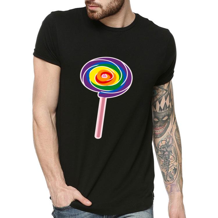 LGBT Gay Lesbian Pride Rainbow Flag Lollipop Shirt LGBT Gay Lesbian Pride Rainbow Flag Lollipop Shirt 4 1 - LGBT Gay Lesbian Pride Rainbow Flag Lollipop Shirt