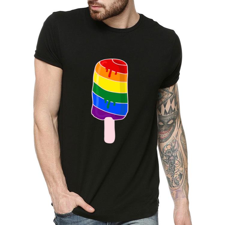 LGBT Gay Lesbian Pride Rainbow Flag Lollipop Shirt