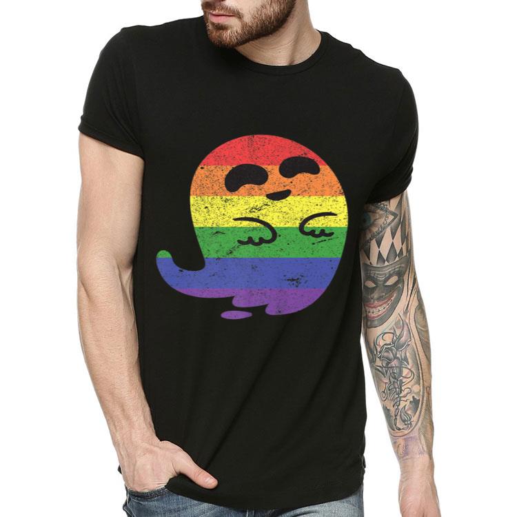 LGBT Ghost Halloween Costume Lesbian Gay Funny Scary Shirt 4 - LGBT Ghost Halloween Costume Lesbian Gay Funny Scary Shirt