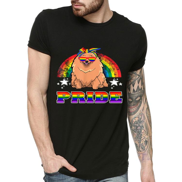 LGBT Pomeranian Dog Gay Pride Rainbow Shirt LGBT Pomeranian Dog Gay Pride Rainbow Shirt 4 - LGBT Pomeranian Dog Gay Pride Rainbow Shirt