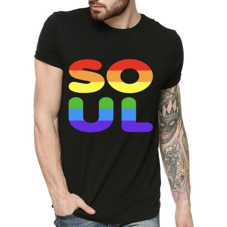 Lesbian Gay Couple Gift Soulmate LGBT Pride Matching Couples Shirt 4 - Lesbian Gay Couple Gift Soulmate LGBT Pride Matching Couples Shirt