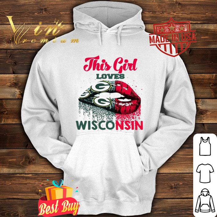Lips This girl loves Wisconsin Badgers and Green Bay Packers shirt Lips This girl loves Wisconsin Badgers and Green Bay Packers shirt 4 - Lips This girl loves Wisconsin Badgers and Green Bay Packers shirt