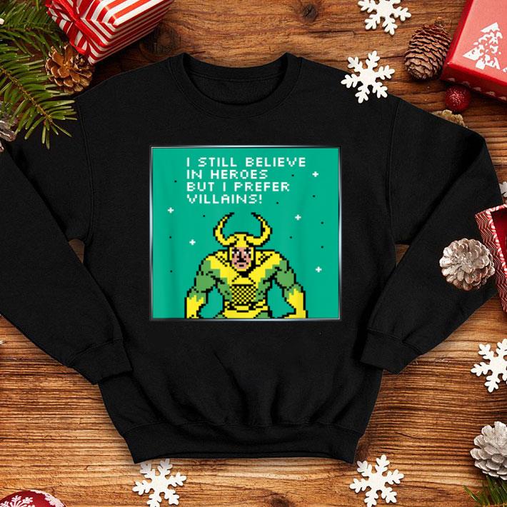 Loki Prefers 8 Bit Pixelated Villains Graphic Shirt 4 - Loki Prefers 8-Bit Pixelated Villains Graphic Shirt