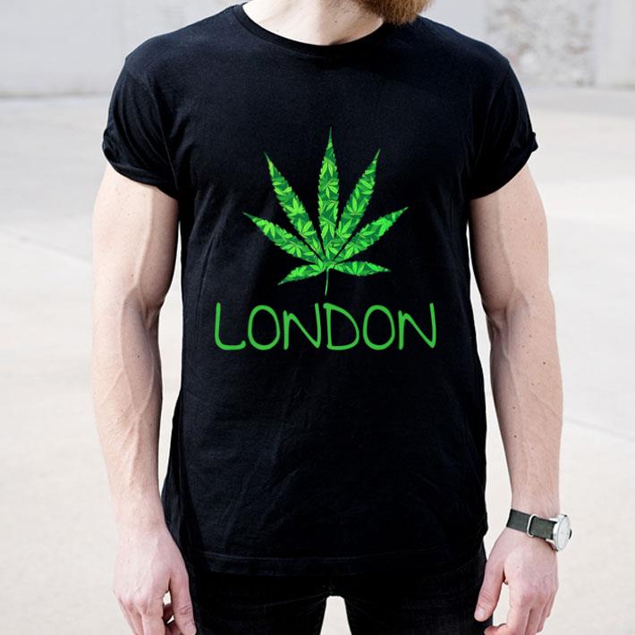London Marijuana Leaf Cannabis 420 Weed Smoker Shirt London Marijuana Leaf Cannabis 420 Weed Smoker Shirt 4 - London Marijuana Leaf Cannabis 420 Weed Smoker Shirt