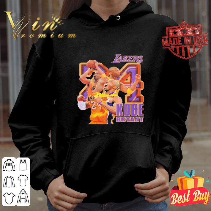 Los Angeles Lakers 24 Kobe Bryant shirt