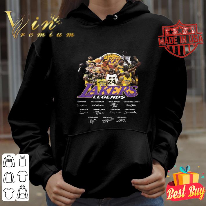 Los Angeles Lakers Team Legends Signatures shirt