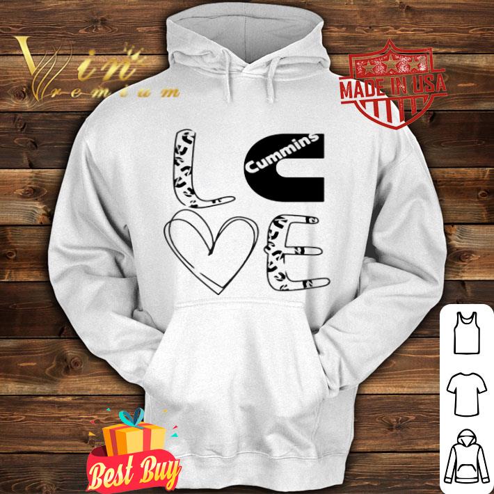 Love Cummins logo Heart shirt