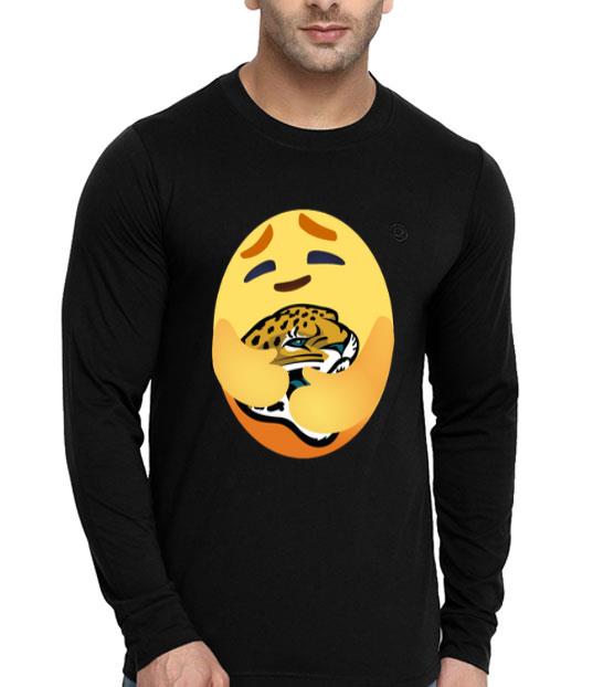 Love The Jacksonville Jaguars Love Hug Care Emoji NFL Shirt 10 Love The Jacksonville Jaguars Love Hug Care Emoji NFL Shirt