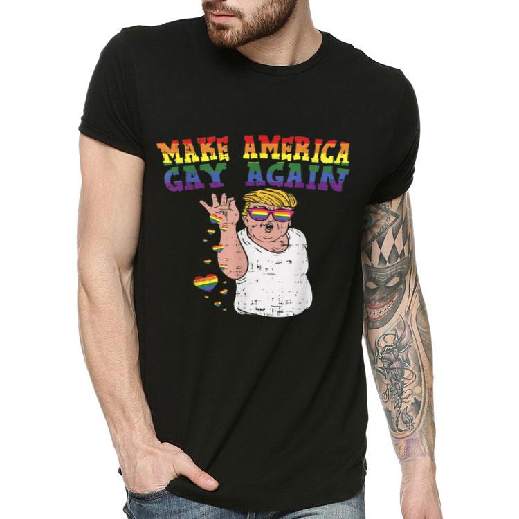 Make America Gay Again Trump Funny Rainbow LGBT Pride Gift Shirt Make America Gay Again Trump Funny Rainbow LGBT Pride Gift Shirt 4 - Make America Gay Again Trump Funny Rainbow LGBT Pride Gift Shirt