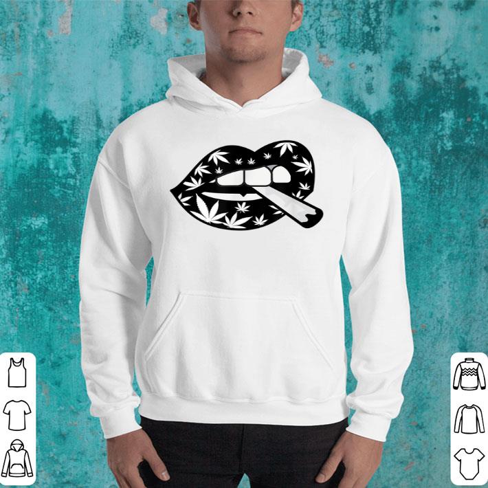 Marijuana Lips Kiss Teeth Shirt 8 Marijuana Lips Kiss Teeth Shirt