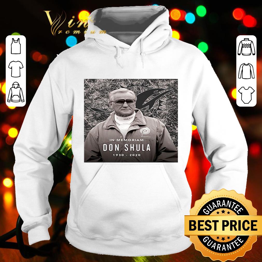 Miami Dolphins in memoriam Don Shula 1930 2020 shirt