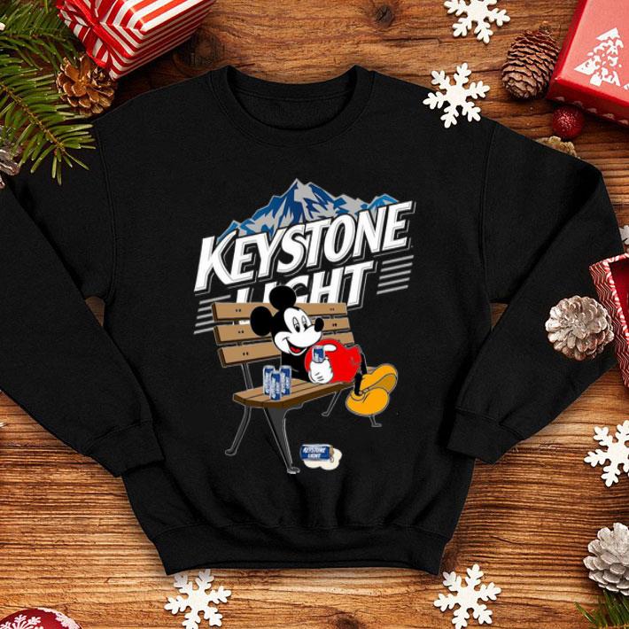 Mickey Mouse Park Bank Drink Keystone Light shirt