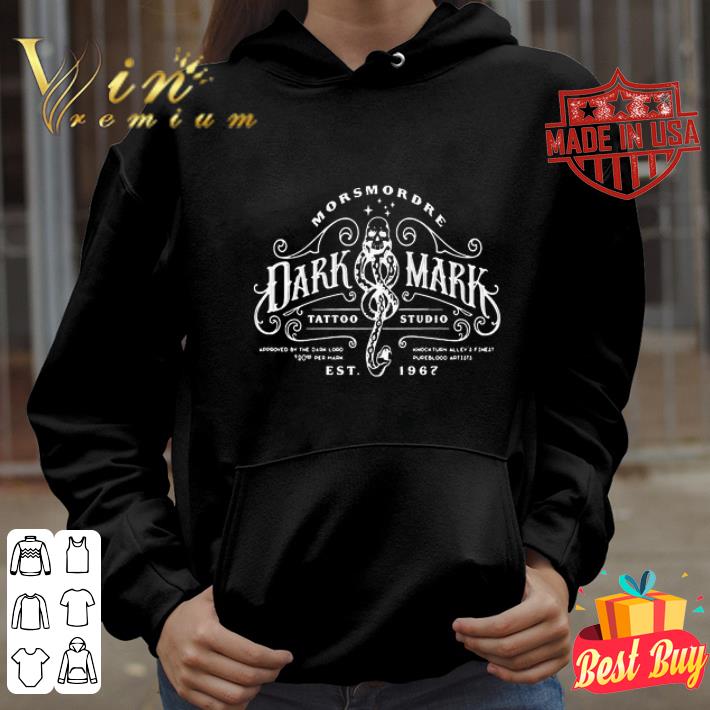 Morsmordre dark mark tattoo studio est 1967 shirt