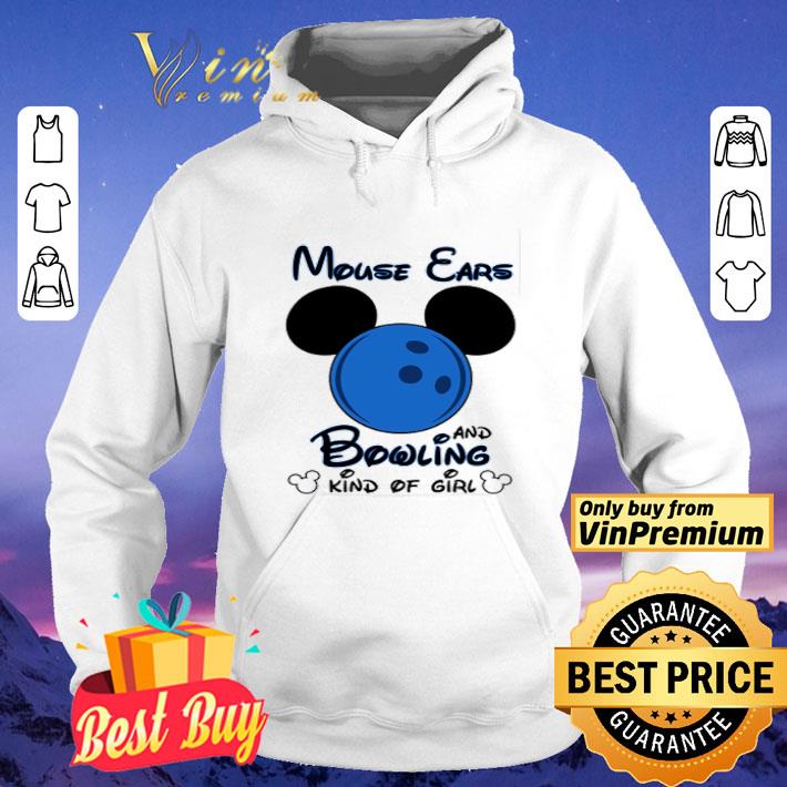 Mouse ears and Bowling kind of girl shirt