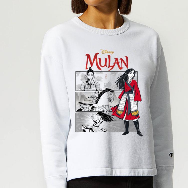 Mulan Live Action Comic Panels Shirt
