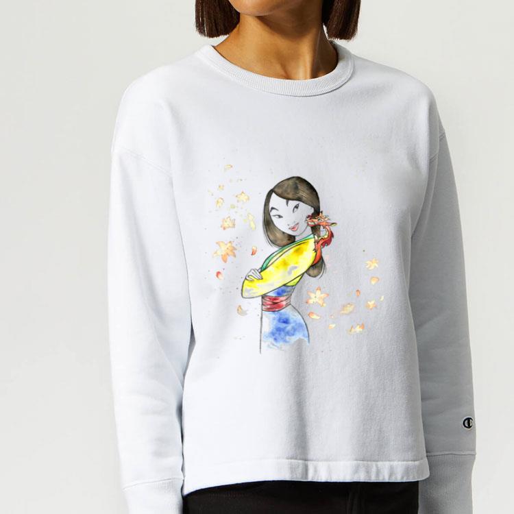 Mulan Mushu Leaf Watercolor Sketch Graphic Shirt Mulan Mushu Leaf Watercolor Sketch Graphic Shirt 4 - Mulan Mushu Leaf Watercolor Sketch Graphic Shirt