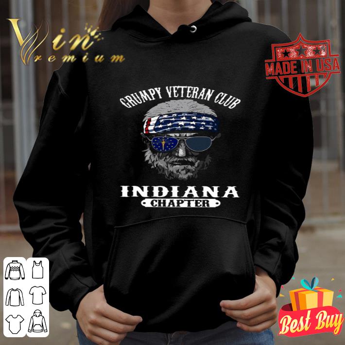 Old Grumpy veteran club indiana chapter shirt